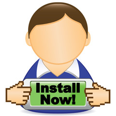 INSTALL NOW! ICON
