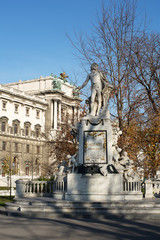Obraz premium Mozart-Denkmal Wien