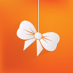 Gift, Christmas bow web icon