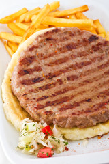 Serbian BBQ Burger