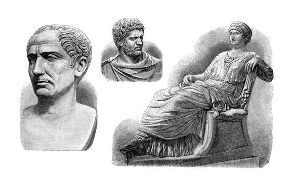 Ancient Rome : Emperors & Empress - Sculptures
