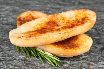 Grilled bread