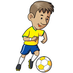 Soccer Kid Cartoon