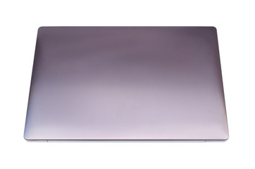 laptop computer on white background