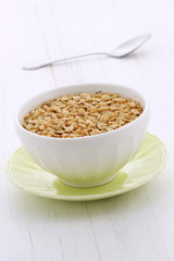 Delicious and healthy granola cereal