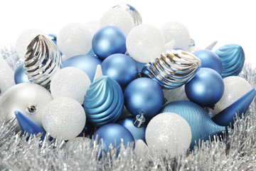 Frost-Colored Christmas Bulbs
