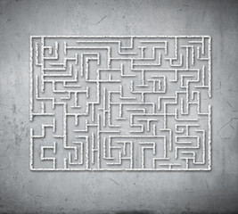 Abstract maze