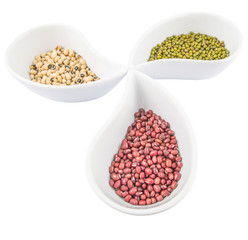 Black Eyed Peas, Mung Beans, Azuki Bean