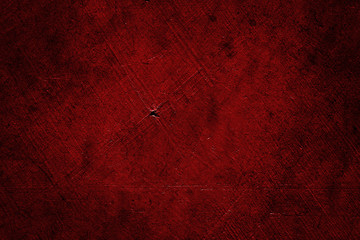Red dark concrete texture wall background