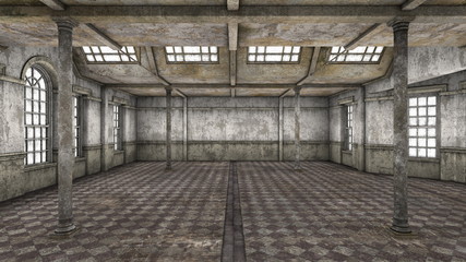 Obraz premium 廃墟