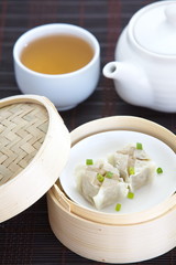 chinese steamed dumpling
