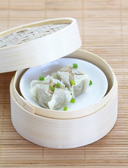 chinese steamed dumpling