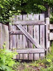 Fototapeta premium wooden gate