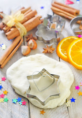 christmas baking background