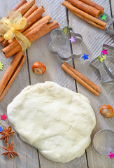 christmas baking background