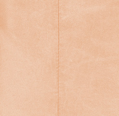 Fototapeta premium light brown leather texture, stitch