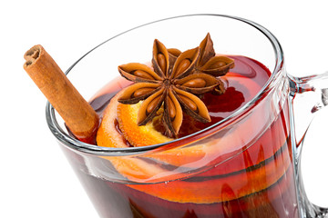 hot spiced wine