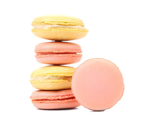 Stack of macaron cakes