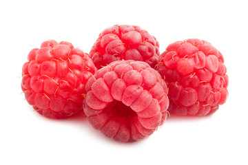 Fresh raspberries