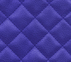 Fototapeta premium plaid blue leather texture,stitch