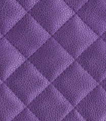 Fototapeta premium plaid lilac leather texture,stitch.
