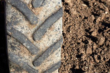 agricultural tractor's wheel