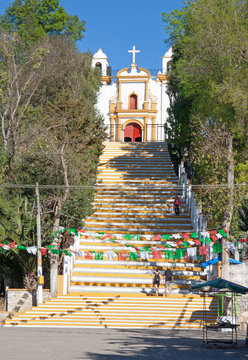 Guadalupe church, San Cristobal de las Casas, Mexico