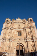 Fototapeta na wymiar Santo Domingo Church, San Cristobal de las Casas, Mexico