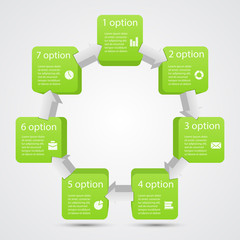 Modern vector template for your business project