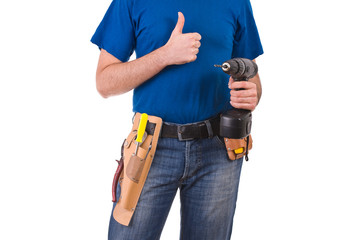 Blue collar worker.