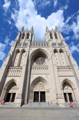 Fototapeta na wymiar Washington DC - National Cathedral