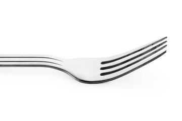 fork isolated on white