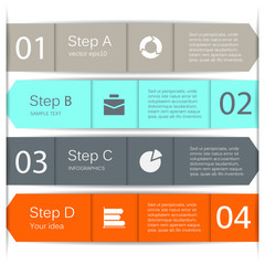 Modern vector template for your business project