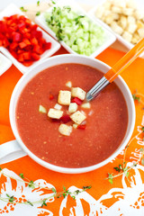 Fresh Gazpacho soup