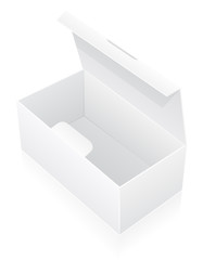 packing box vector illustration