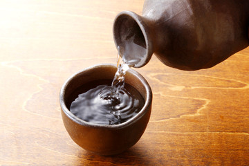日本酒　sake © Nishihama