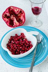Juicy pomegranate