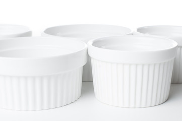 ceramic bakeware isolated