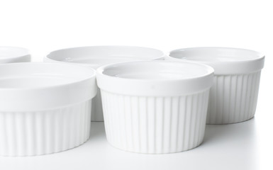 ceramic bakeware isolated