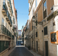 Obraz premium Street in Lisbon. Portugal