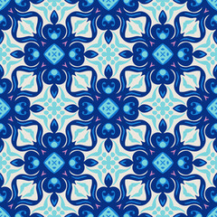 Seamless pattern tiled gift wrap vector