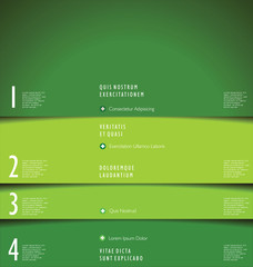 Modern green design template
