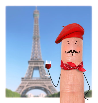 Frenchman In Red Beret