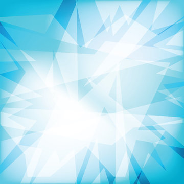 Abstract futuristy crystal background