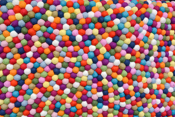 Multicolor Balls of Wool