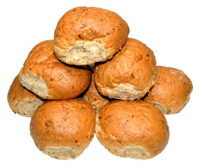 Crusty Wholemeal Bread Rolls