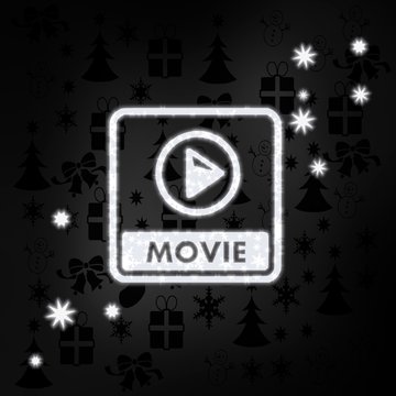 noble movie file label with stars