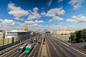 Moscow highway third ring