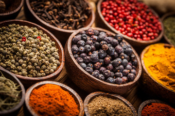 A selection of spices