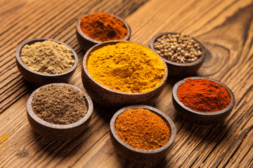 A selection of spices